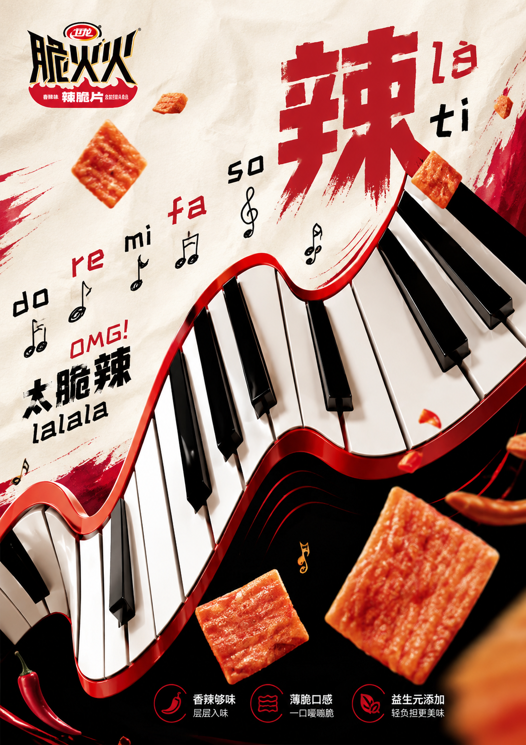 卫龙辣条海报